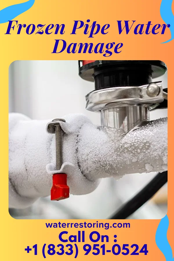 Frozen Pipe Water Damage in Hackberry, TX